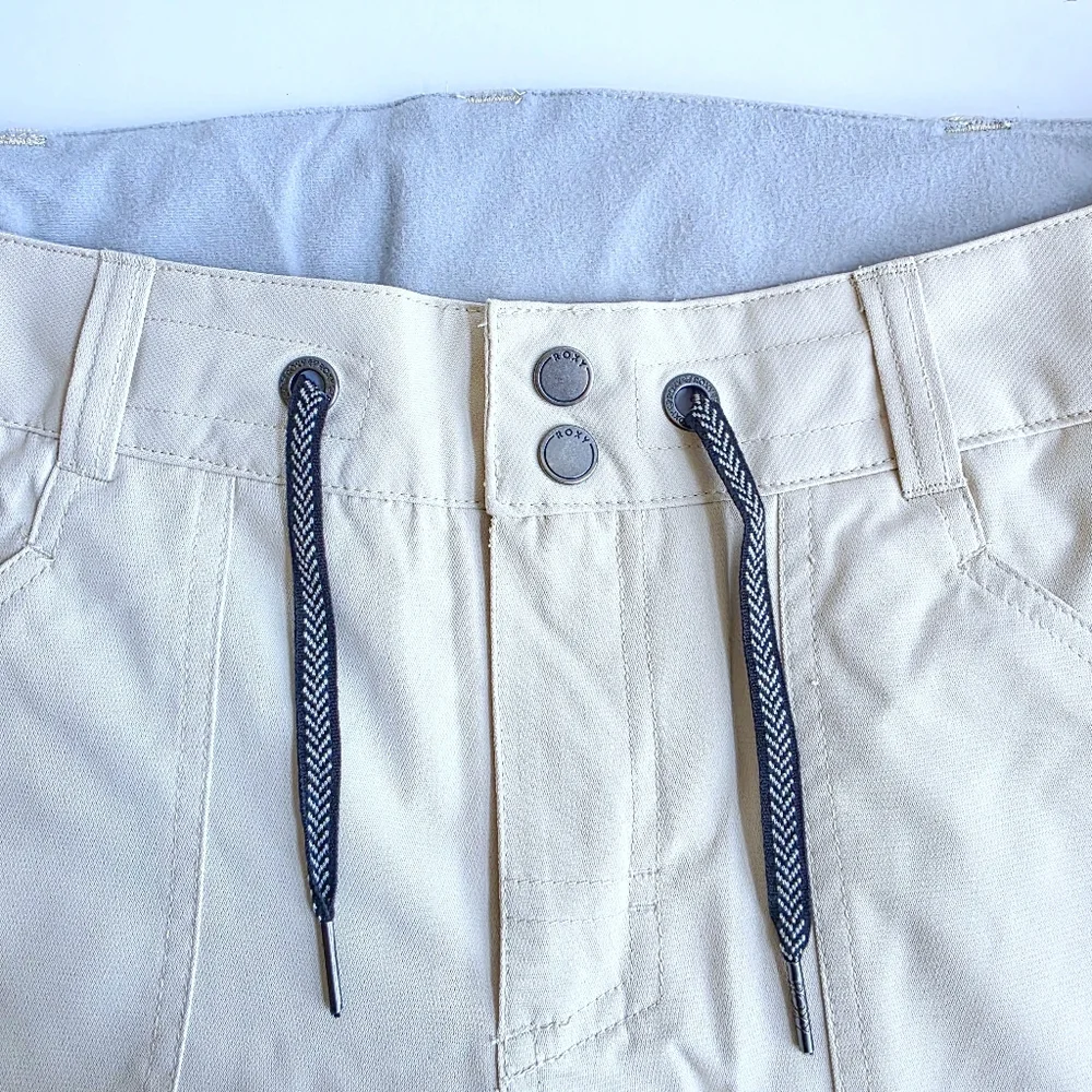 NEW Roxy Nadia Snow Pants Cream
